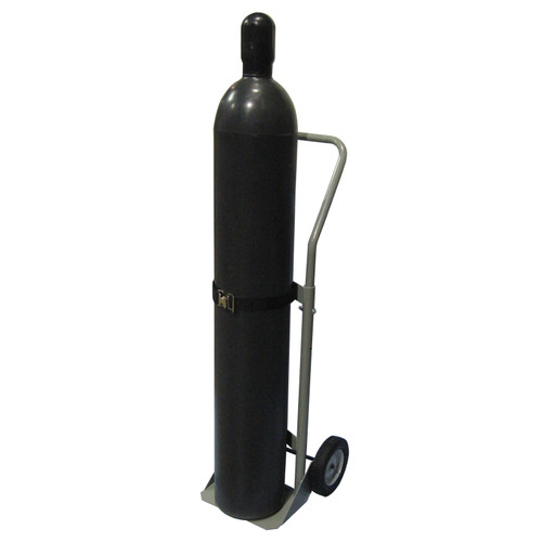 Single Cylinder Hand Truck, 8" Semi-Pneumatic Wheels