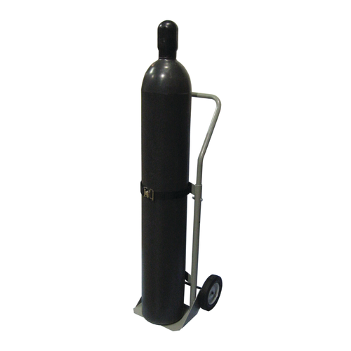 Single Cylinder Hand Truck, 8" Semi-Pneumatic Wheels