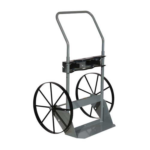 Double Cylinder Hand Truck, 20" Steel Wheels