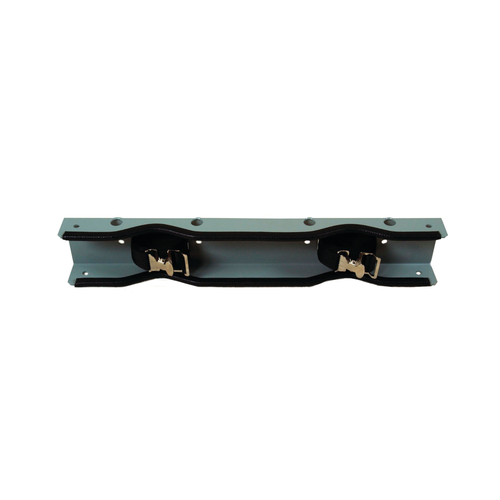 Gas Cylinder Support Bracket, 2 Cylinder Capacity, Wall Mount, Steel