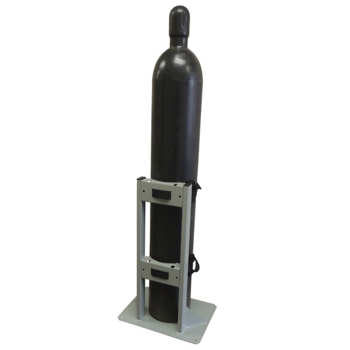 Gas Cylinder Stand, 1 Cylinder Capacity, Steel