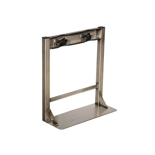 Gas Cylinder Stand, 2 Cylinder Capacity, Stainless Steel