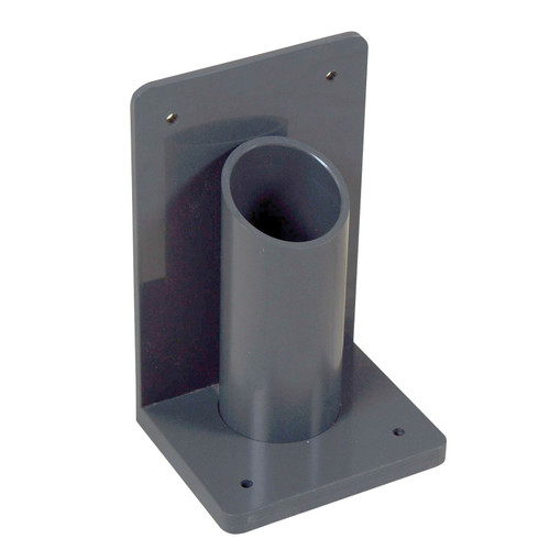 Lecture Bottle Holder for (1) 2" or LB Gas Cylinder, Bench/Wall Mount