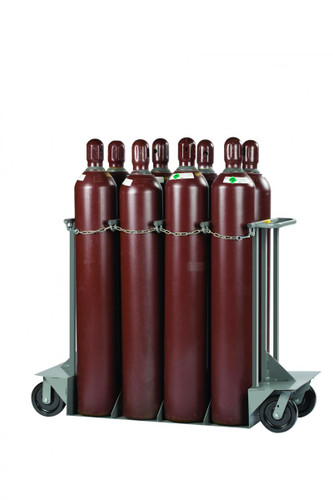 Gas Cylinder Truck, 8 Cylinder Capacity, 24"x 60" x 48"