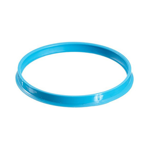 DURAN® YOUTILITY GL45 Replacement Pouring Rings, Cyan PP, pack/16