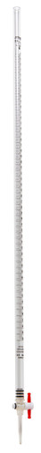Burette, Graduated, Acrylic, Class B, 50mL Burette, Graduated, Acrylic, Class B, 50mL