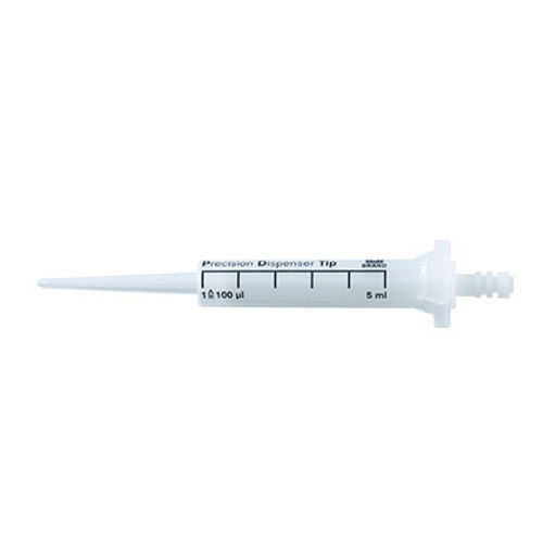 BIO-CERT® Sterile PD-Tips II, 5 mL, PP Cylinder, HDPE Piston, Type Encoded, pack/100