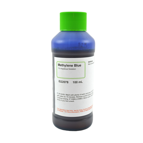 Methylene Blue Solution, 1%, (Aqueous) 100mL