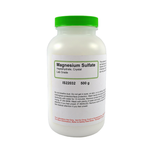 Magnesium Sulfate 7 H2O Crystals 500 grams
