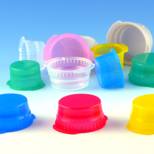 Snap Caps, 16mm, PE for Vacuum and Test Tubes, Blue, bag/1000
