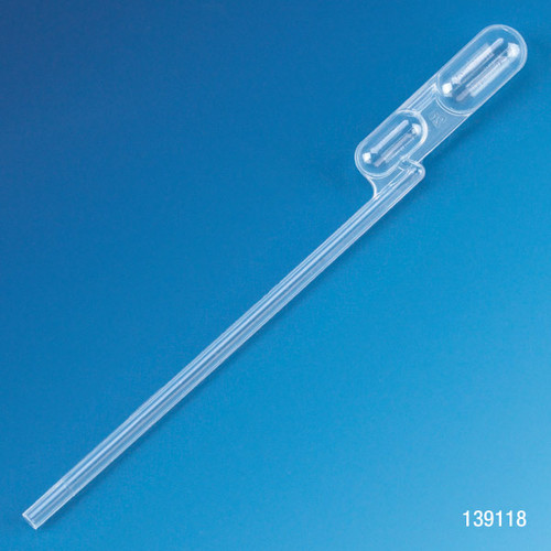 Transfer Pipet, Exact Volume, 250uL (0.25mL), 102mm Long, case/5000