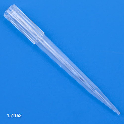 Pipette Tips, 100 - 1250uL, Certified, Universal, Graduated, Natural, 84mm, Extended Length, 6 Racks/Box, box/576