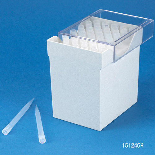 Pipette Tips, 1000 - 5000uL, Natural for Finnpipette, Labsystems, Brand, EDP2 & SMI, 4 Racks/Unit, case/200