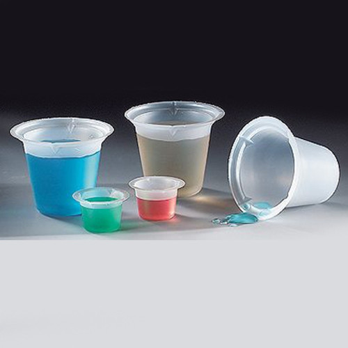 Beaker, Disposable, Polystyrene, 150mL, case/100