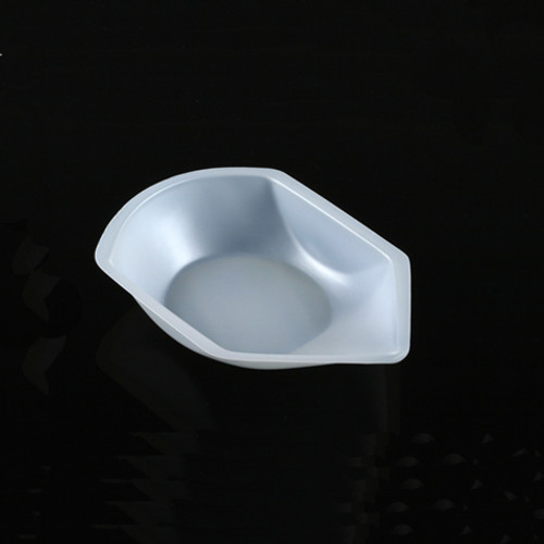 Weighing Boat, Plastic with Pour Spout, Antistatic, 60 x 41 x 8mm, Polystyrene, White, 20mL, case/250