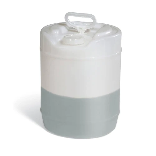CP Lab Safety Plastic Drum, 5 gallon (20 Liter) with 70mm cap size (FS70), Natural or Blue 