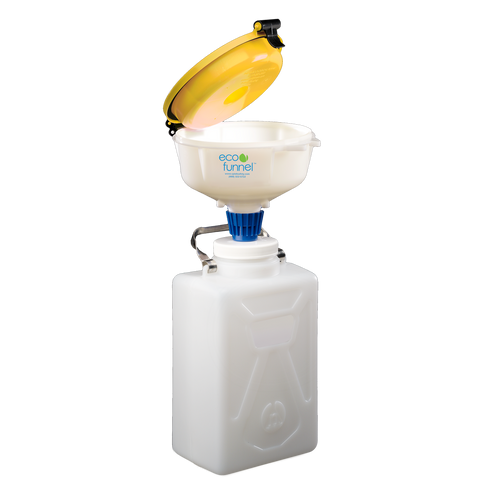 8" ECO Funnel® System with 9 Liter Rectangular Carboy, 100mm