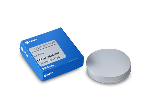 Whatman® 1450-063 Filter Paper Circles, 6.35cm, Thin, Grade 50, for Quantitative Analysis, pack/100