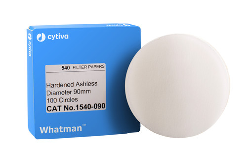 Whatman® 1540-150 Filter Paper Circles, 150mm, Hardened Ashless Grade 540, pack/100