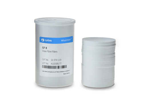 Whatman® 10370172 Filter Sheets, 60 x 90mm, with Binder Grade GF 8, pack/100