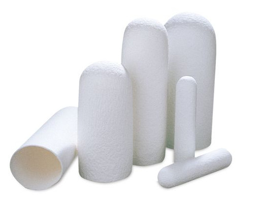 Extraction Thimble, Cellulose, Double Thickness, 90mm x 200mm, 1 - 1.5mm Wall Thickness, pack/25