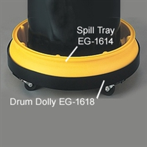 Eagle® Drum Tray for Spill Prevention, 10 gal
