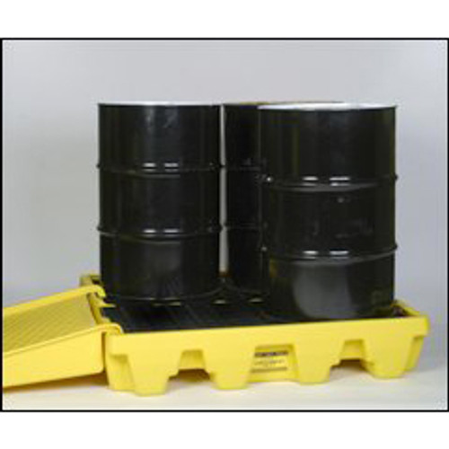 Eagle® Drum Platform, 4-Drum Low Profile Containment Pallet