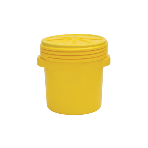 Eagle® Drum Containment 20 gal Lab Pack Drum, Screw Top Lid, Yellow