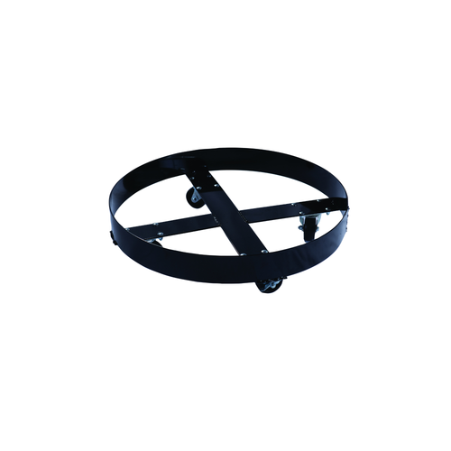 Eagle® Small Drum Cart Dolly, Rolling Single Drum Casters