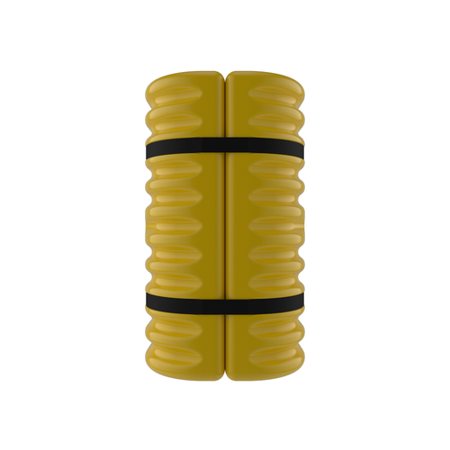 Eagle® 8" Column Protector, Yellow with non-reflective bands