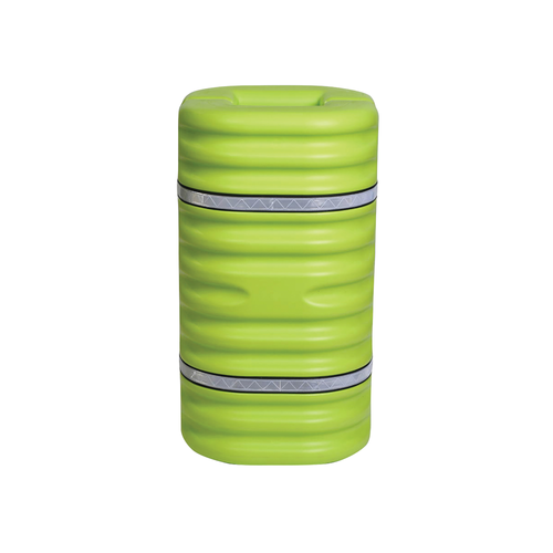 Eagle® 8" Column Protector, Lime with Reflective Bands