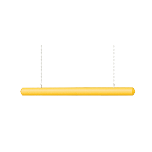 Eagle® 5" Hanging Clearance Bar for Auto Garage or Drive Through, Yellow