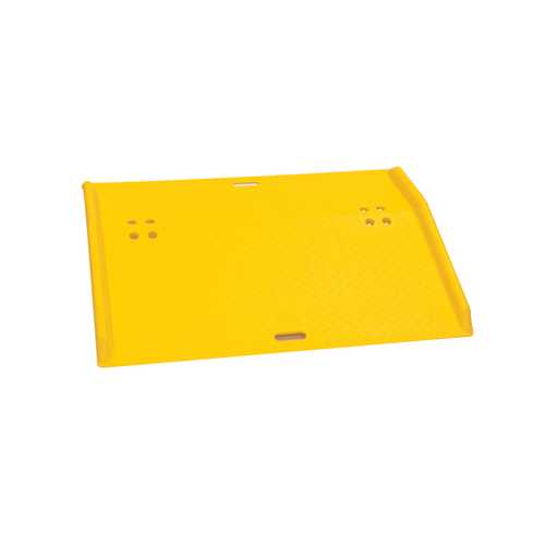 Eagle® Extra Wide 48" Portable Poly Dock Plate for Hand Trucks, 36" x 48" x 5", 750 lb Max
