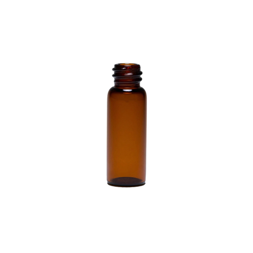 Amber Borosilicate Glass Screw Thread Vials, 1/2 dram, 8-425 Neck Finish, case/4,320