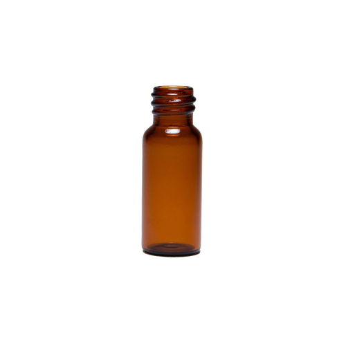 Amber Borosilicate Glass Screw Thread Vials, 1/2 dram, 8-425 Neck Finish, case/5,184