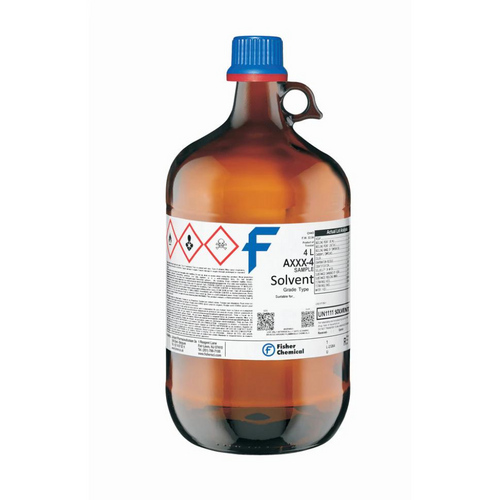 Methanol, HPLC Grade, 99.9%+ Purity, 4 Liter, case/4 (FS-A452-4)