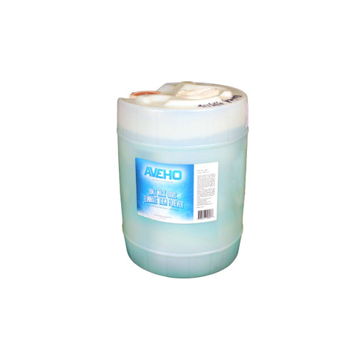 UltraTech Aveho, 250 gallons, large white plastic container with a blue label for odor elimination and mask odor technology.