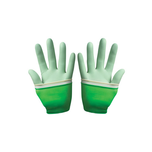 Ansell GAMMEX™ PI Plus Glove-in-Glove™ System Polyisoprene Surgical Gloves, White/Green, Sterile