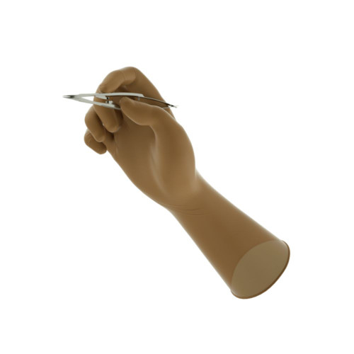 Ansell GAMMEX® PI Micro Powder-Free Surgical Gloves, Polyisoprene & Neoprene, Brown, Sterile
