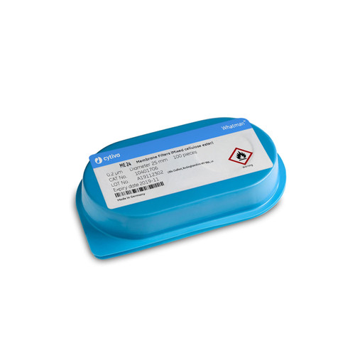Cytiva Ester Circles, 47mm Diameter, Mixed Cellulose Ester ME 24 Plain, 0.2um Pore Size, 100 per pack