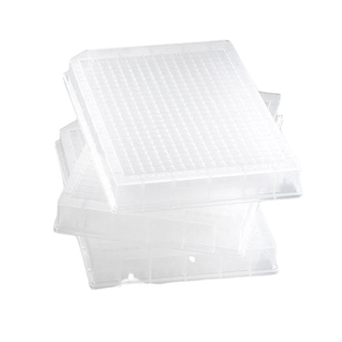 Pall® AcroPrep 384-Well Filter Plates, 100 uL - 1.0 um Glass Fiber, Long Tips, Natural, 100 per pack
