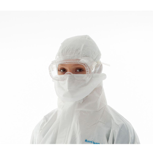 Ansell BioClean™ Clearview BCGS1 Sterile Single-Use Safety Goggles – Clear Cleanroom Protective Eyewear