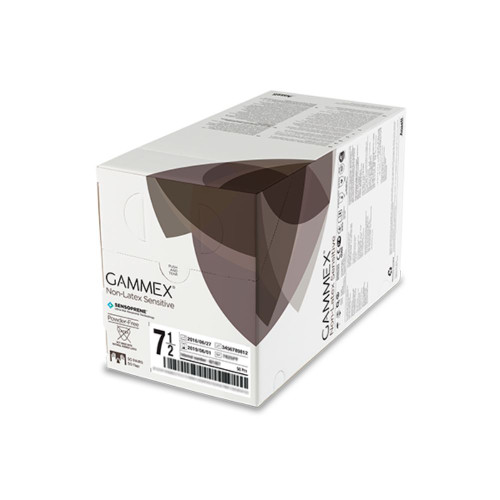 Ansell GAMMEX™ Non-Latex Accelerator-Free Sensitive Sterile Surgical Gloves, Natural Neoprene Surgical Gloves