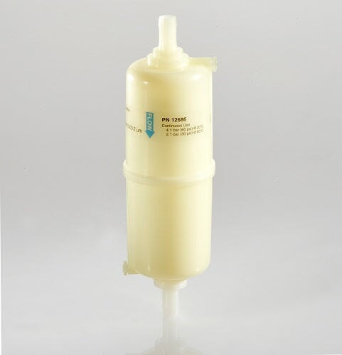 Pall® AcroPak 200 Capsule with Fluorodyne II Membrane, with Filling Bell, 0.2um, Gamma-Irradiated, 3 per pack