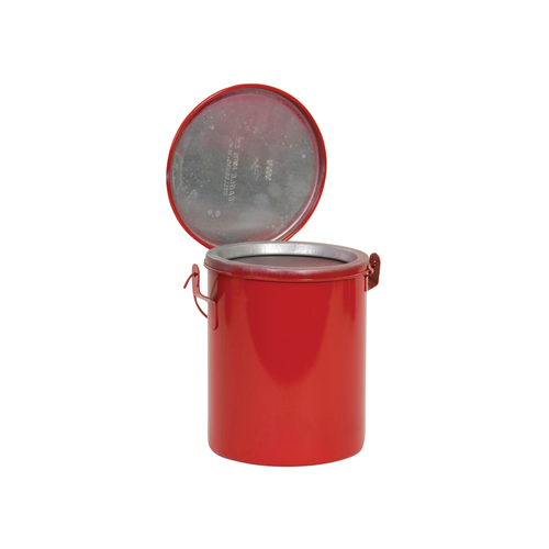 Eagle® Bench Can, 8 Quart Coated Metal