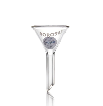 Borosil® Borosilicate Glass Funnels Short Stem 35mm, Small