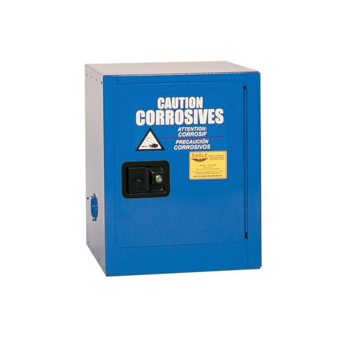 Eagle® Acid Safety Cabinet, 4 gallon 1 Door Self-closing for Corrosives