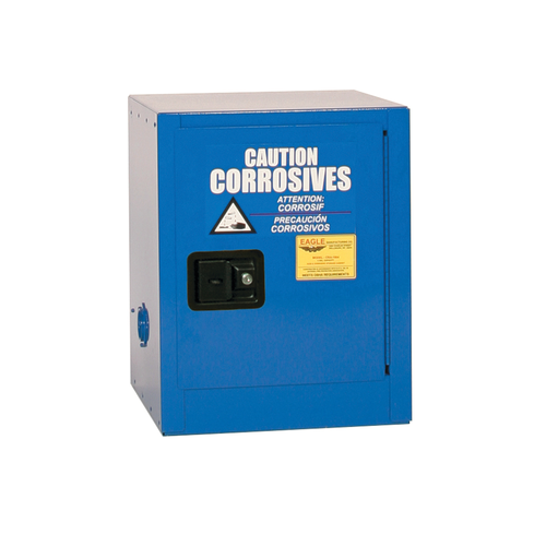 Eagle® Acid Safety Cabinet, 4 gallon, 1 Door, Manual Close for Corrosives