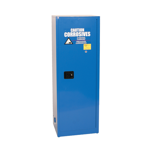 Eagle® Acid Safety Cabinet, 24 gallon, 1 Door, Self-Closing for Corrosives