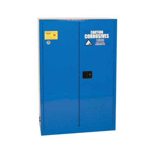 Eagle® Acid Safety Cabinet, 45 gallon, 1 Door, Self-Closing for Corrosives